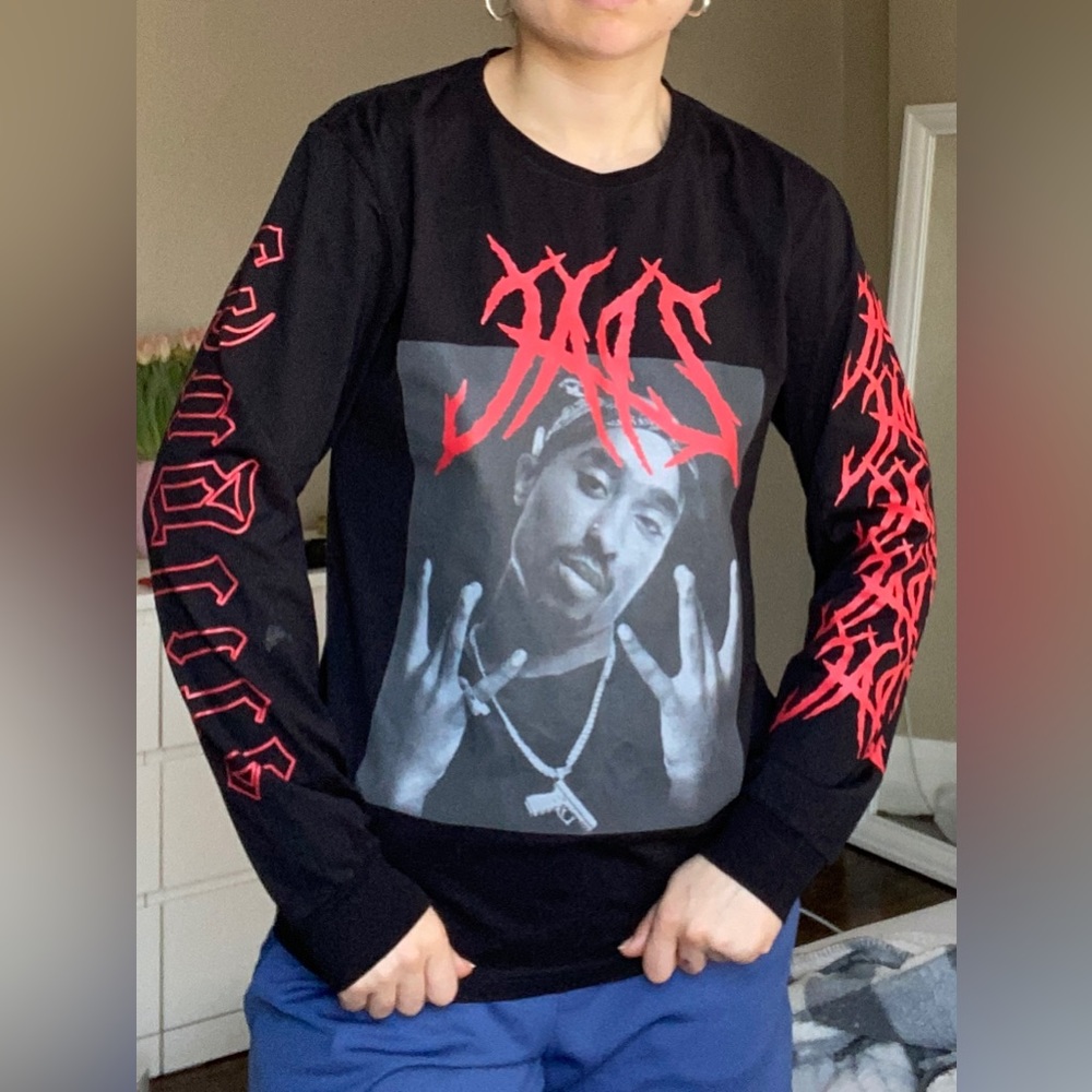 2pac longsleeve M size